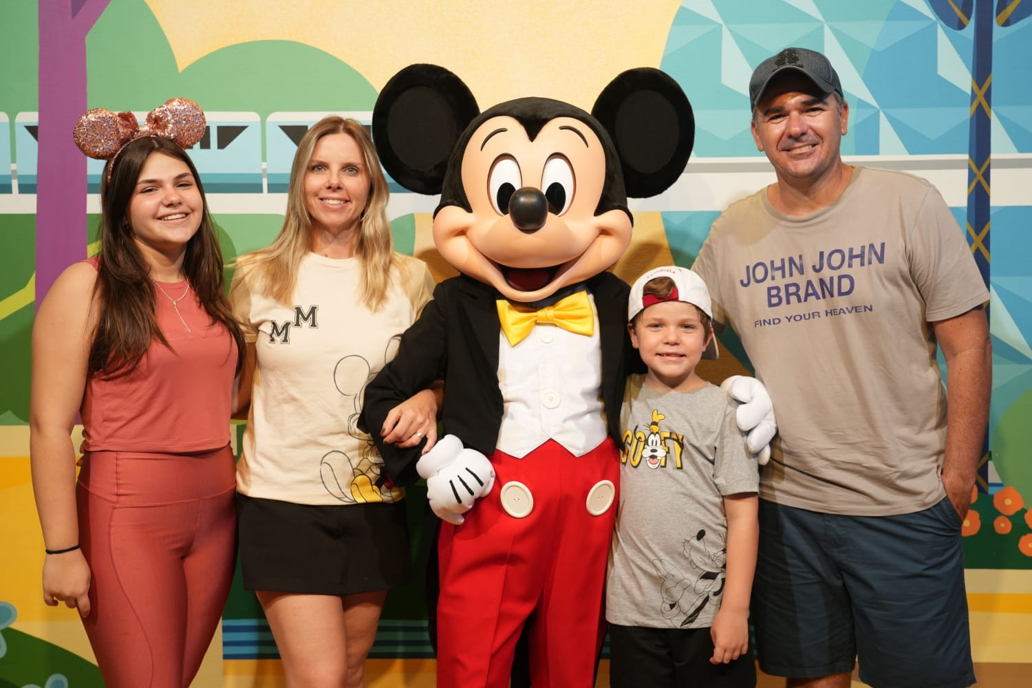 Cliente da CPTravel nos parques de Orlando